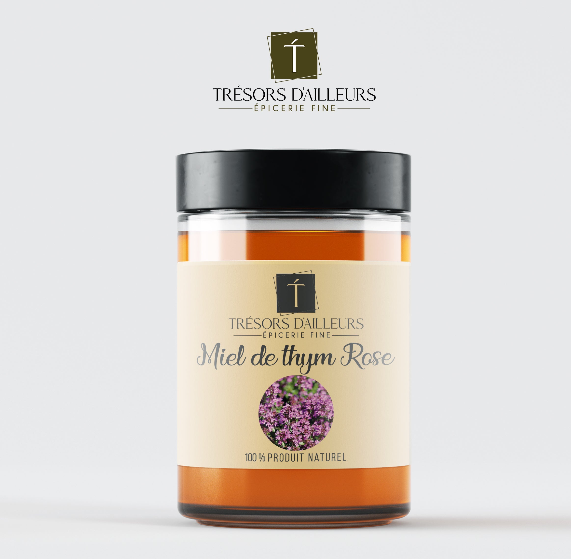 Rose Thyme Honey 250g – Tresors d'Ailleurs