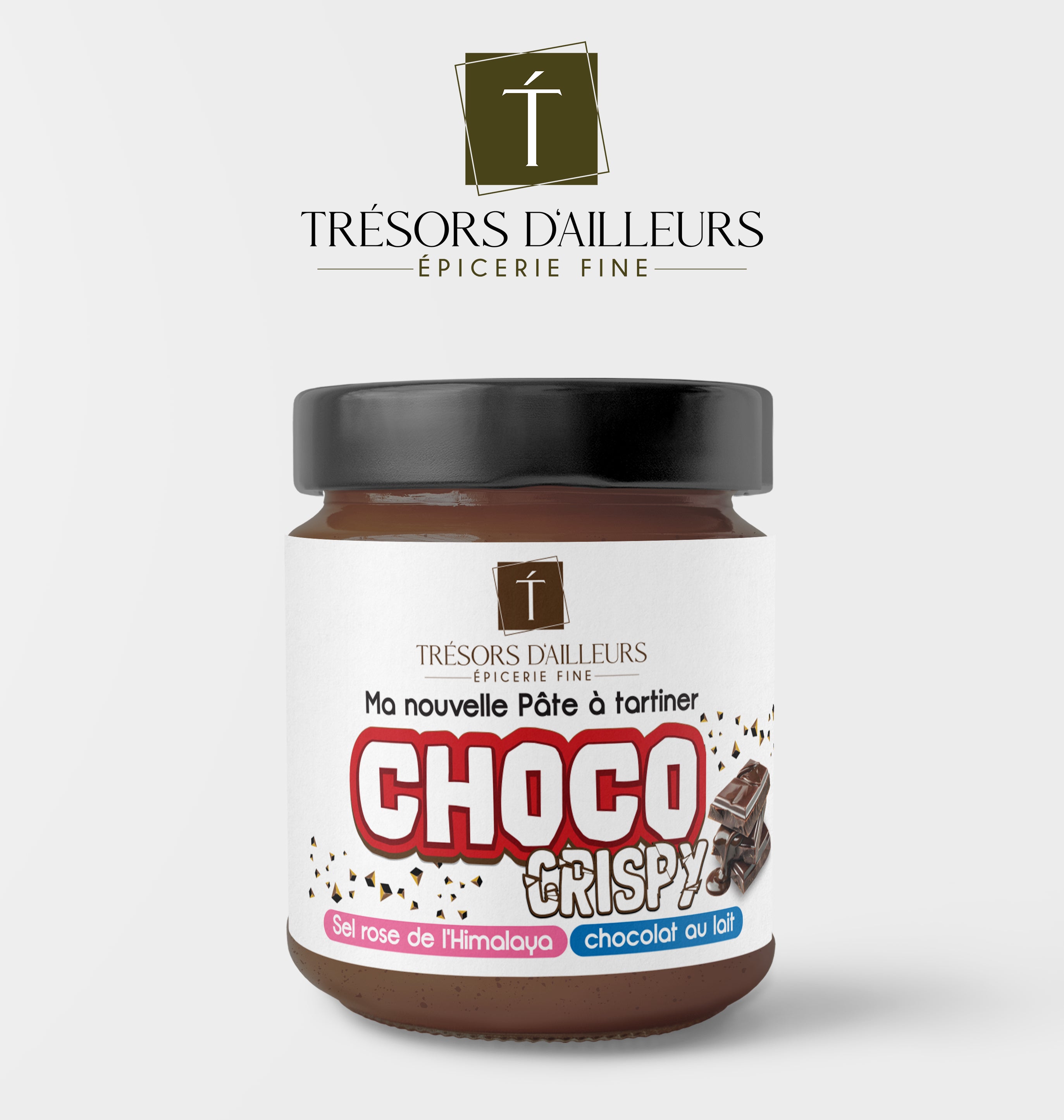 CHOCO Crunchy– Pâte à tartiner chocolat au lait