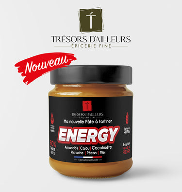 ENERGY – Pâte à tartiner naturelle pour sportifs sans sucre ajouté