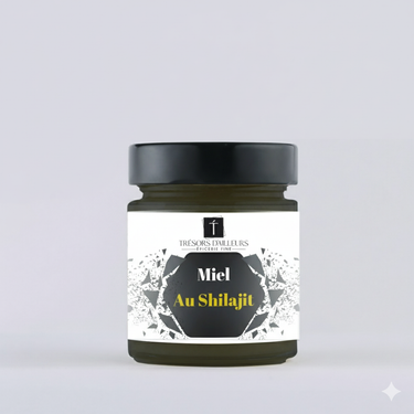 MIEL AU SHILAJIT – Élixir ayurvédique revitalisant