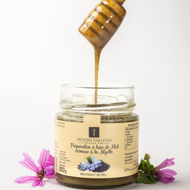 Miel Nigelle – Pâte de miel onctueuse aux vertus naturelles